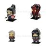 Gobricks MOC Фигурки из Хоррор Фильма Baldur Gate Кирпичики Shadowheart Karlach Astarion Brickheadz Строительные Блоки Игрушки Подарок