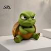 Декоративные животные для дома, 3D-печатные фигурки сердитых животных, забавная гневная черепаха, горилла, такса, бегемот, гусь, коллекция милых моделей, лягушка