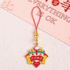 Китайский мультяшный дракон телефонная цепочка 2024 новогодний дракон телефон шнурок подарок на Новый год