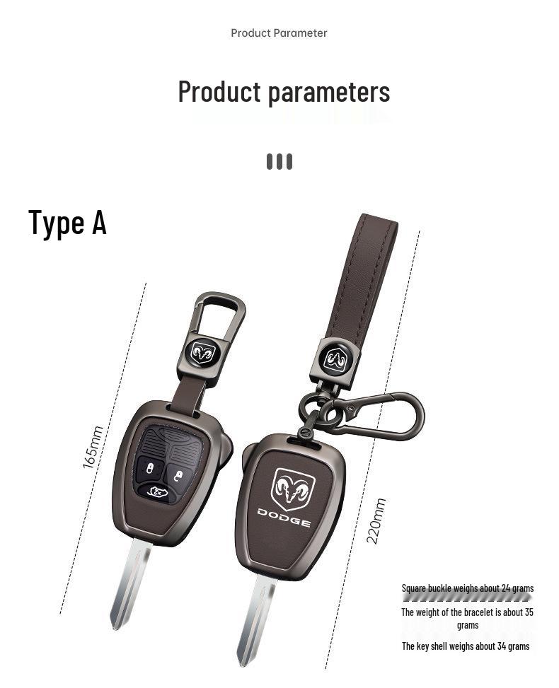 Крышка для прямого ключа Dodge - Металлическая оболочка Ku Bird, Винтажный пульт, Полный комплект с пряжкой для мужчин/женщин