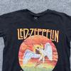 Футболка Cotton On Мужская Размер M Черная Led Zeppelin Тур по США 1975 Графическая Футболка с изображением группы Унисекс