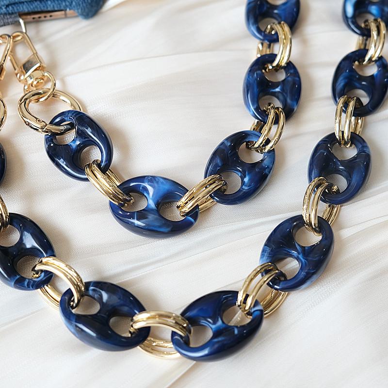 Новая цепочка для телефона, милый аксессуар, съемные детали, бежевый, синий, резиновый шейный ремешок через плечо, цепочка для телефона, акриловый ремешок на плечо, подвесная цепочка