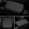 Auto Armrest Pad Cover Car Center Console Box PU-Leather Cushion Mat