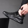 Обувь мужская обувь весна и лето новые кожаные дышащие спортивные туфли модные универсальные туфли на платформе для отдыха и путешествий туфли для папы