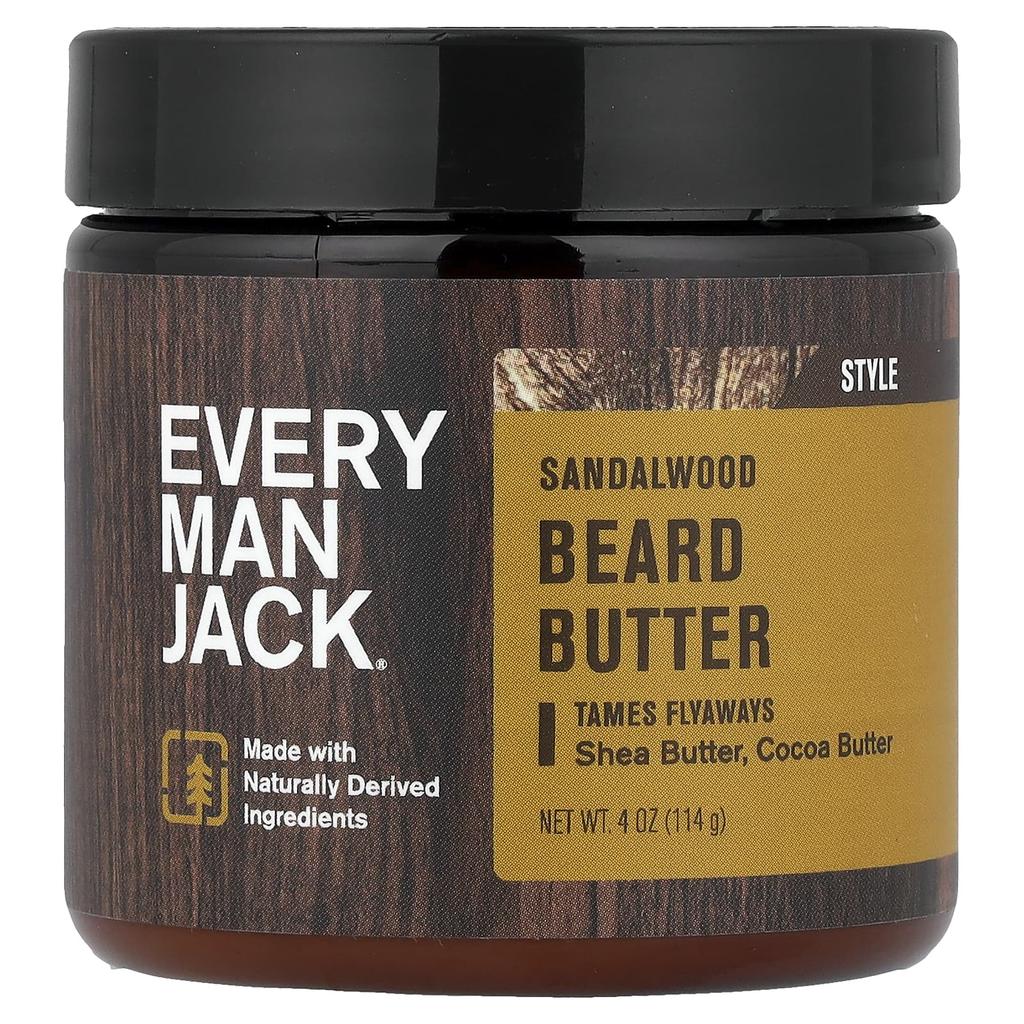 Every Man Jack, Масло для бороды, Сандал, 4 унции (114 г)
