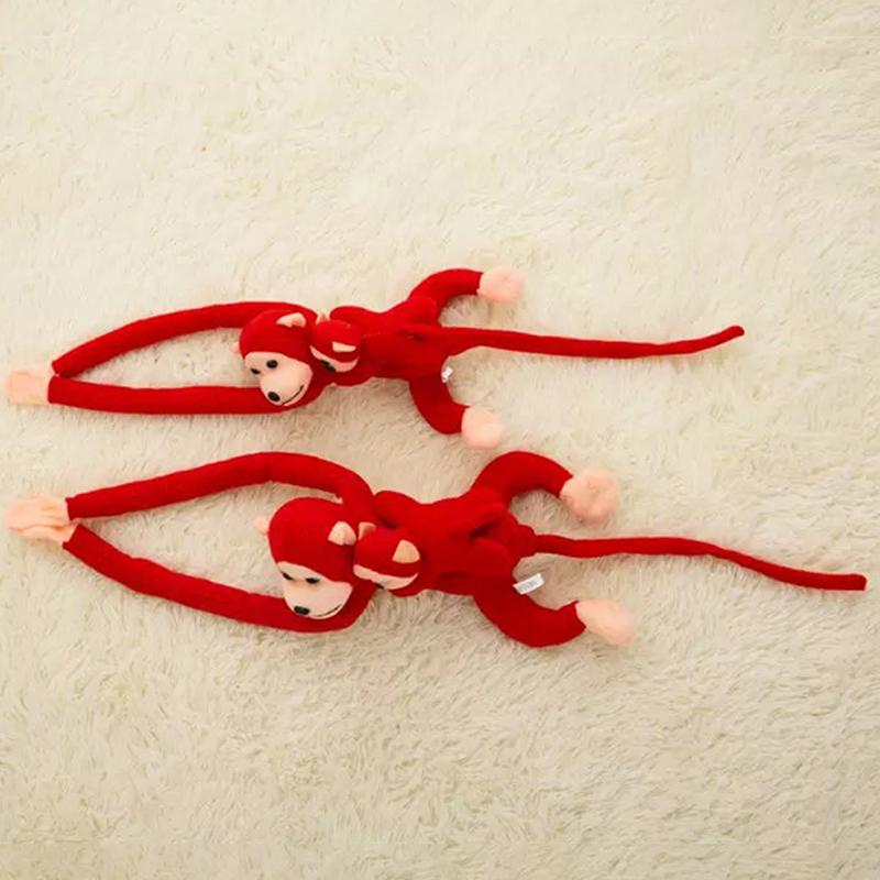 60 см Длинные руки хвост обезьяны мягкие плюшевые занавески ребенок спящий успокаивающие игрушки животные украшение автомобиля День святого Валентина Gi
