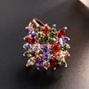 Sace Gems Классическое роскошное многоцветное кольцо с цирконом, женские ювелирные изделия, свадебный подарок для вечеринки