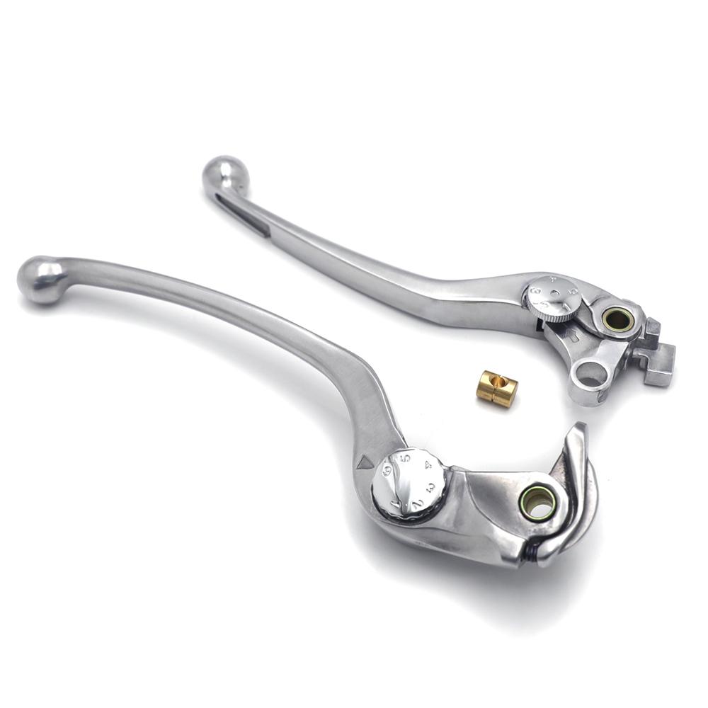 Brake Clutch Hand Levers for Suzuki GSX-R 1000 2007-2008 Silver Aftermarket Motorcycle Parts & Accessories