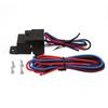 12V Ignition Switch Panel, Ignition Starter Toggle Switches Kit | Carbon Fiber LED Push Button for Race Car, RV, Truck