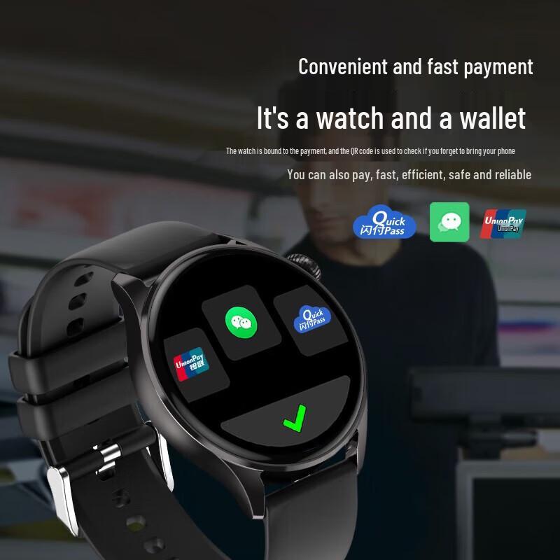 Умные часы Watch8: Новый многофункциональный Bluetooth, водонепроницаемый, NFC-оплата, спорт, музыка T05.