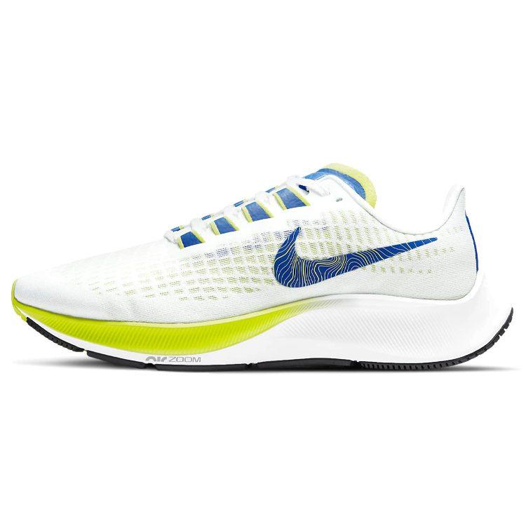 Nike Кроссовки для бега Pegasus 37 Женские Низкие Белый/Синий/Зеленый DC5191-100