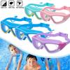 Очки Антифог Плавательные Детские Очки для Плавания с Берушами Не Протекающие Анти УФ Подростковые