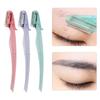 3/8Pcs Colorful Eyebrow Trimmer Makeup Knife Eyebrow Blades Face Hair Removal Safe Scraper Shaver Makeup Beauty Tools