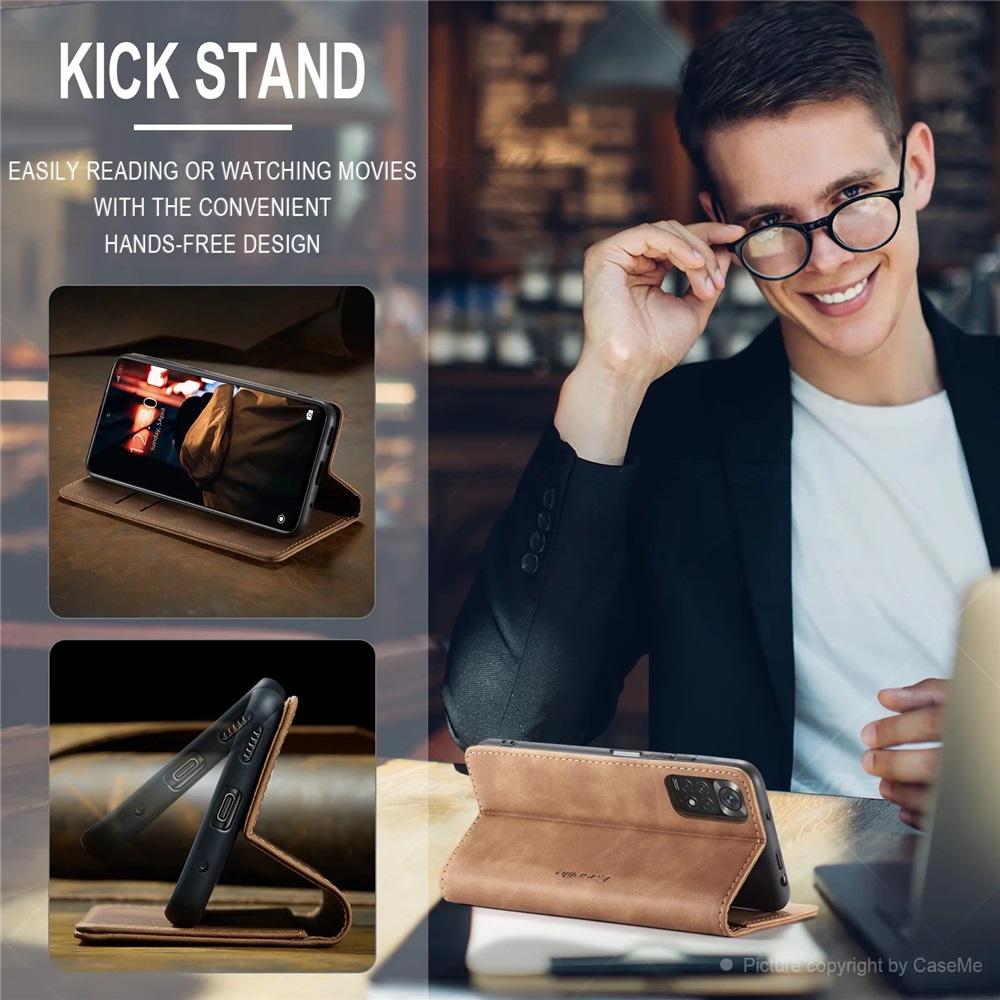 Matte Leather Case for Xiaomi Mi 9T 10T 11T 12T Pro Lite 5G Redmi Note 8 9s 10 11 11S 12 Pro Wallet Flip Cover Poco X5 F3 M3 Pro