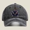 Retro Game Character Battle Fashion Washed Baseball Cap Hat Outdoor Activities