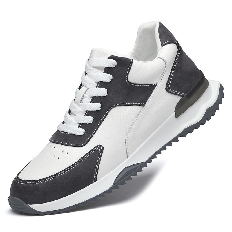 Спортивные кроссовки Мужская обувь на платформе Обувь для увеличения роста Стелька 6 см Мужская Повседневная Жизнь Досуг Мода Большие размеры 36-44