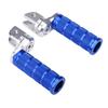 Регулируемый комплект подножек LEDISHUN для Suzuki GSX250R, GSR250, Gixxer 150, Gixxer 250, Gixxer SF250 и V-Strom 250 (Все модели) (синий)