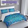 Love Letter Dad 3‑Piece Bedding Set,Soft Breathable Duvet Cover with 18 Pillowcases,Multi‑Scene for Bedroom Dorm,Perfect Holiday Birthday Gift for Fam