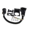 Trailer Wiring Harness Adapter 4 Pin Sockets and 7 Pin Plug for Trailers with Different Connectors Plug and Play