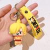 1/6 Шт. One Piece Страна Вано Q-Издание 3D Силиконовый Набор Брелоков Луффи Джо Барселона Бауторп Аниме Персонаж Подвеска для Сумки