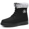 Winter New Women's Thick Plush Cotton Boots and Mid Top Warm Snow Boots Are Fashionable  Trendy  and Upgraded for Warmth