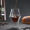New Creative Double-layer Glass Cup Espresso Coffee Cup Anti-scalding Milk Party Brandy Wine Teacup Mug 100/250/300ml