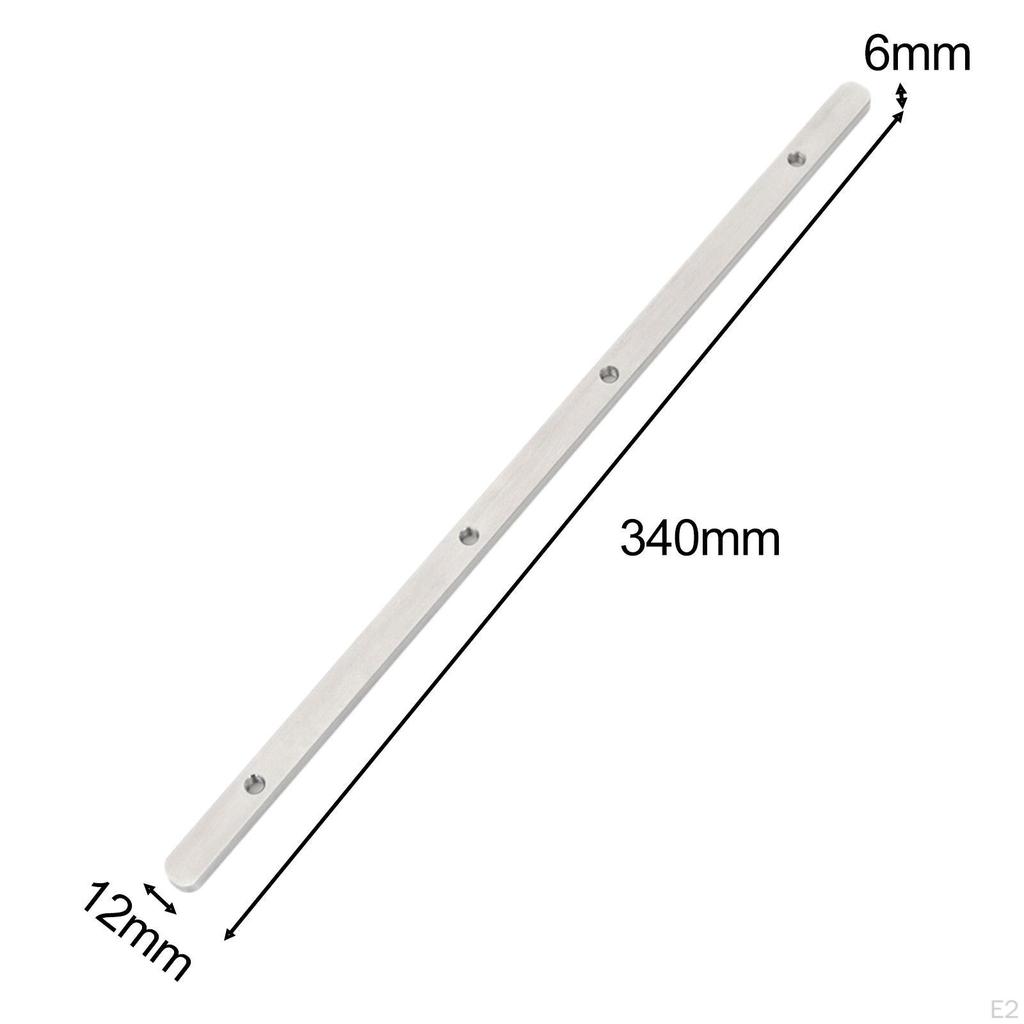 Circular Saw Guide Rail Professional Easy To Install Stainless Steel Cutter for Drill