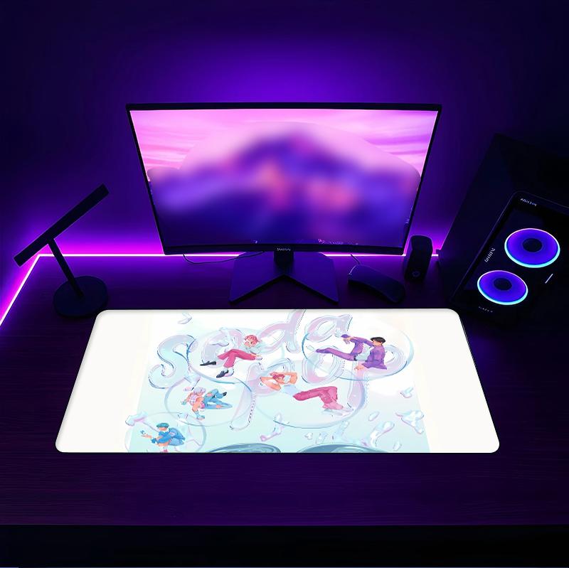 Sajaboy Mouse pad with a non slip rubber base suitable for home offices and an ideal gift for gamers