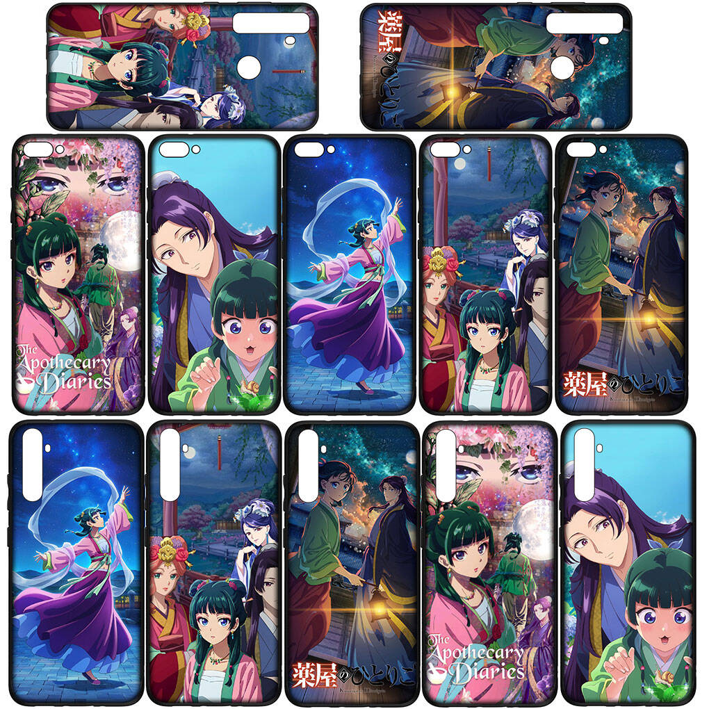 Для iPhone 17 16 15 Xiaomi Poco F7 F8 X7 X6 C85 C75 C71 M8 Redmi Note 14 13 12 11 Pro Max 14C 13C 15C A4 Чехол для телефона Аниме Дневники аптекаря Чехол