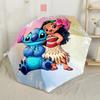 Stitch And Moana Adventure Automatic Umbrella Sturdy 8-Rib Shaft Lightweight for Outdoor Daily Use Elegant Women's Umbrella Gift for Festivals