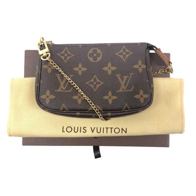 Подержанная сумка Monogram Mini Chain Pochette Accessoires M58009