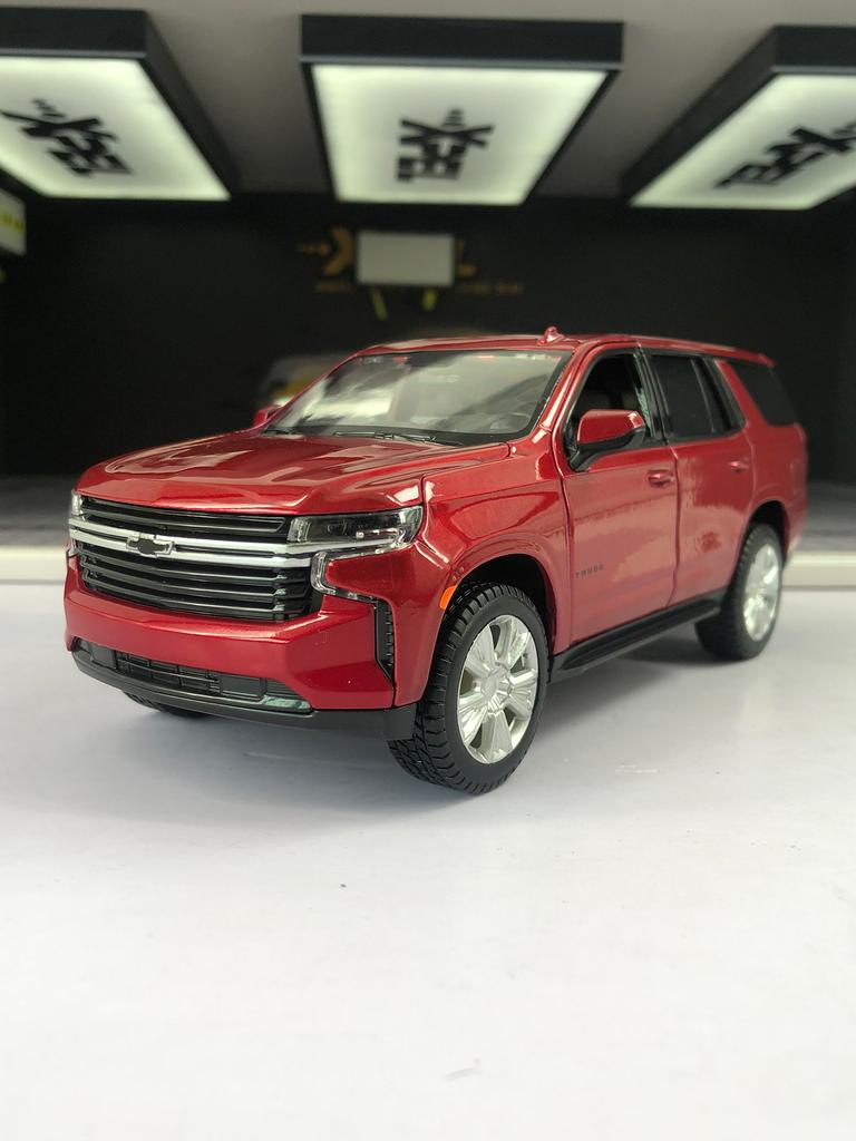 Maisto 1:26 2021 Chevrolet Tahoe  car model, zinc alloy metal decoration, collectible gift car