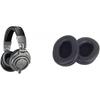 Наушники Audio Technica Сменные амбушюры Gun Metallic Ath M50xgm
