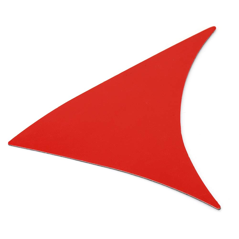 EBTOOLS 2 шт. Спойлер заднего стекла Боковая накладка Крыло Углеродное волокно Автомобильная замена Заднее стекло