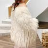The Same Style As The Internet Celebrity's Dreamy Galaxy Winter New Patchwork Fur Coat for Women with Fox Fur and Raccoon Fur Braiding