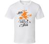 Yes I Can Drive A Stick Halloween Witch Tee Cool Fall T-Shirt Holiday T Shirt