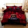 3D Принт Фильм Ужасов Аннабель Постельный Комплект Двуспальный Полуторный Кинг Пододеяльник Одеяло Наволочка Мальчики Девочки Взрослые Спальня