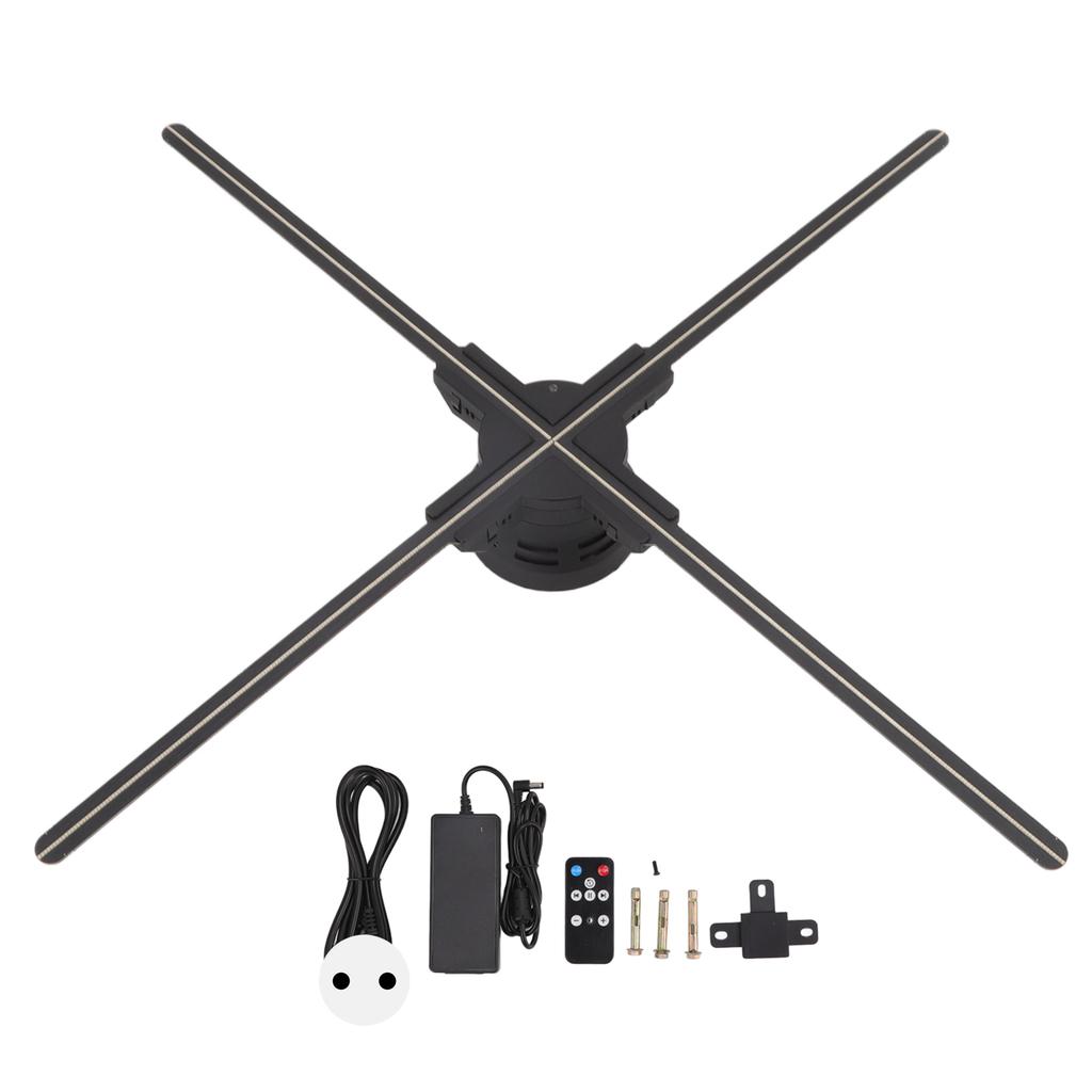 3D голографический вентилятор 1600x672 управление через приложение Wi-Fi 22,05 дюйма для выставок магазинов баров 100?Вилка 240 В британского стандарта