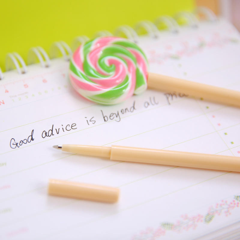 Cute Candy Style Lollipop Ballpoint Pen Kawaii Ballpoint Pens For School Stationery Office