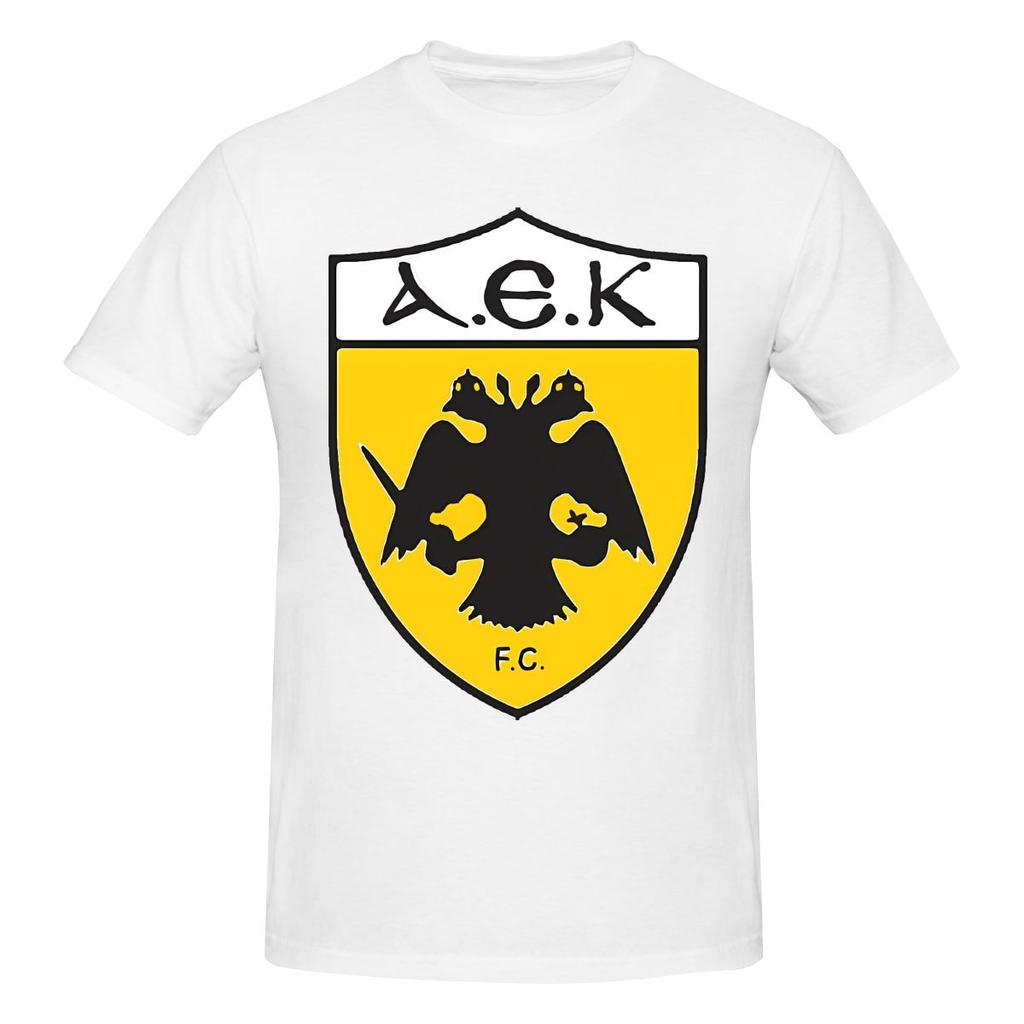 Смешная футболка Aek Athens Из Греции Унисекс с принтом Унисекс Футболка Харадзюку