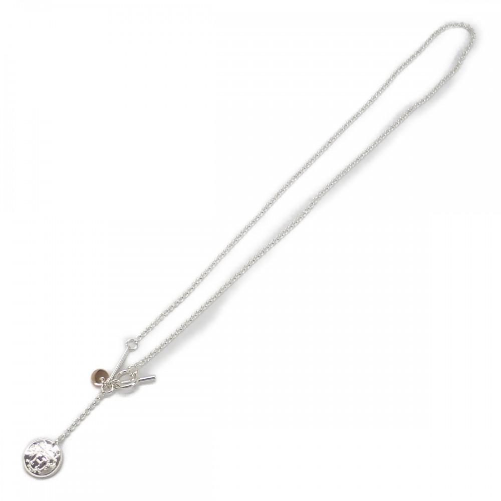 HERMES   Колье K18 Розовое Золото/Серебро925 Женское