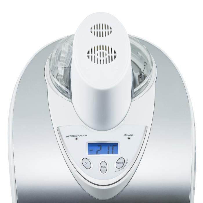 Turbine à glaces HKOENIG - HF180 - Capacité 1 L - Préparation rapide: 30 à 40min - 135W