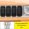 Car Front Grille Headlight Lamp Decoration Cover for Jeep Renegade 2019 2020 2021 2022 2023 2024 Lamp Hoods Exterior Accessories