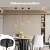 Lampe suspendue - NETTLIFE - 1 flamme - E27 - Métal - Dorée - Scandinave/Moderne
