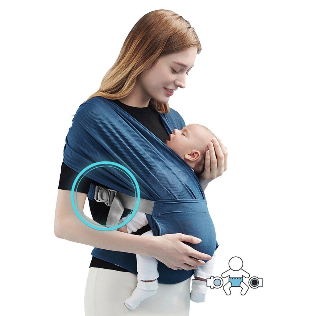 Newborn Baby Sling: Lightweight Carrier for Hands-Free Soothing, Sleep, Breastfeeding, and Outings
