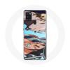 Case for Samsung Galaxy A21S Oden and Rayleigh One Piece Anime Manga