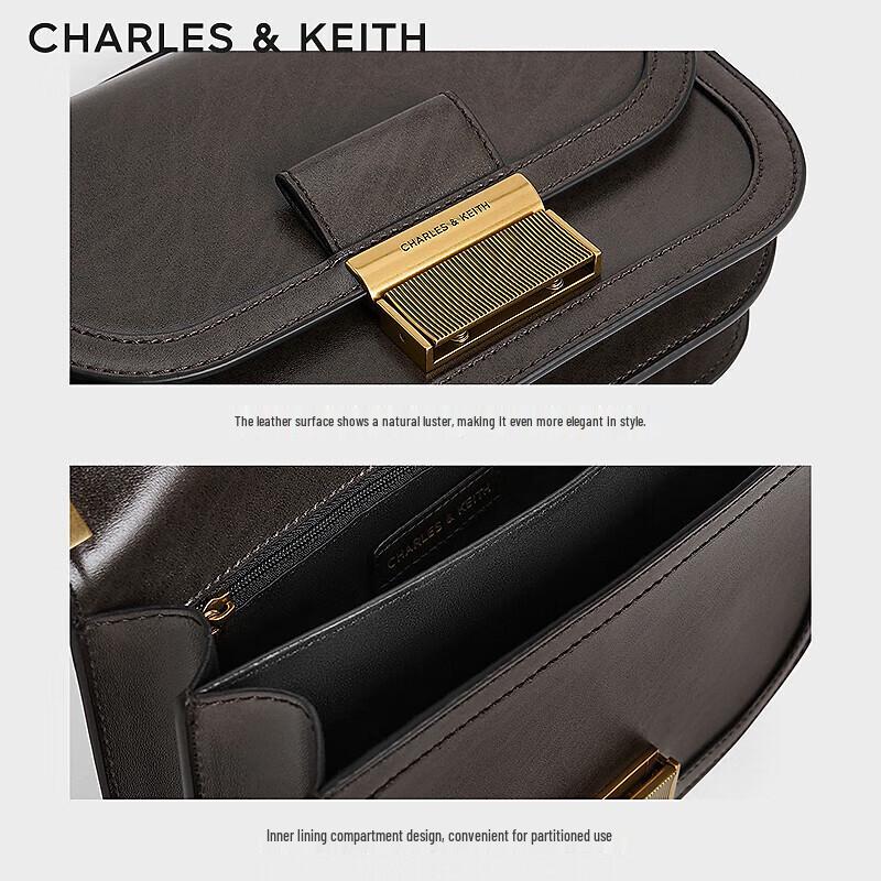 CHARLES & KEITH Редкая сумка через плечо с клапаном