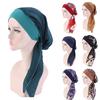Floral Print Women Elastic Turban Hat Head Scarf Bandana Headwear Pirate