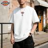 Мужская футболка Dickies свободного кроя, деконструированная, пэчворк
