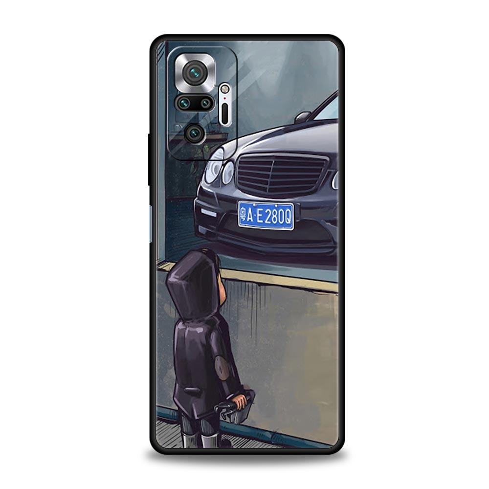Чехлы для Redmi 10C Boy See Sports Car Jdm Drift, чехол для телефона Xiaomi Redmi Note 12 11 9S 9 10 Pro Plus 7 9T 8T 9C 9A 8A, чехол